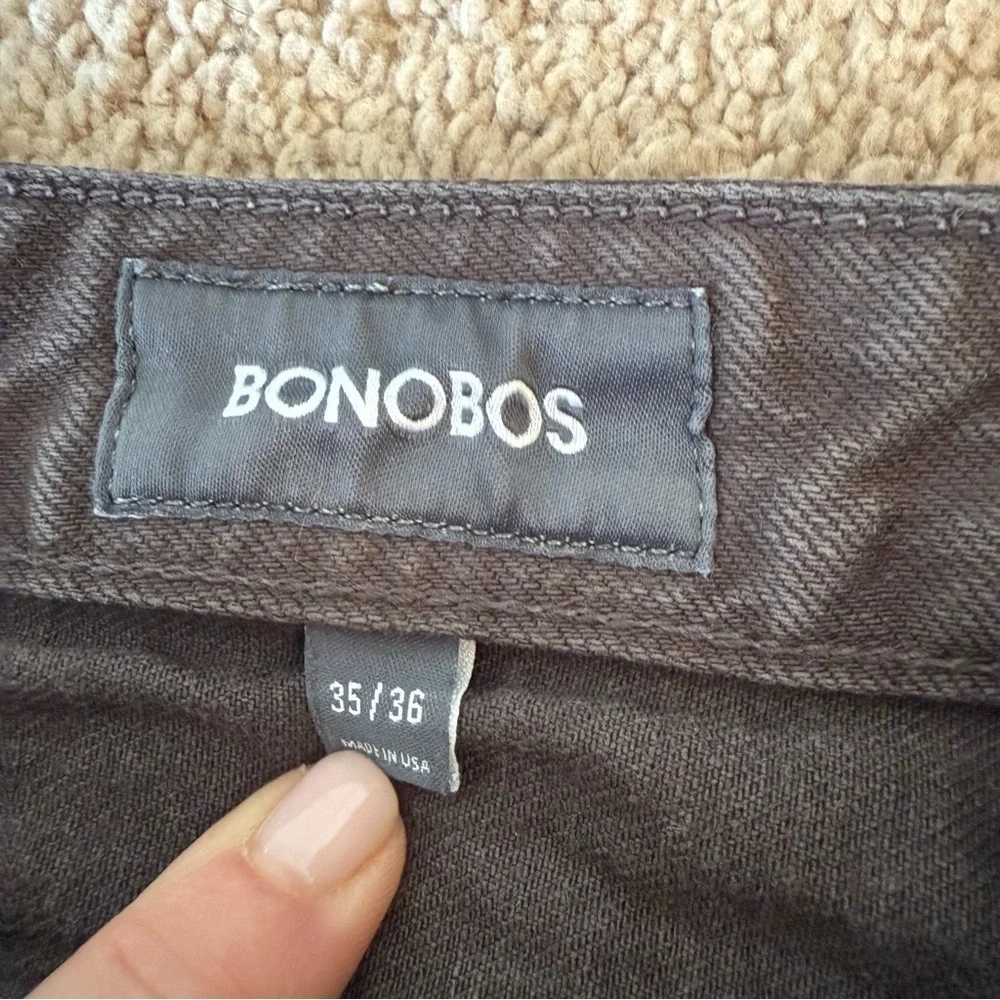 Bonobos Travel Jean Straight Cut 35x36